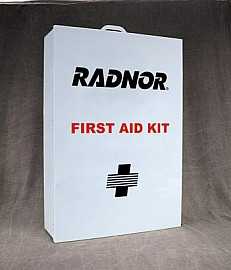 64058011 Radnor 100 Person Bulk Sturdy Metal First Aid Cabinet