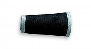 Ansell 59-801-7 7" Black Cane Mesh Sleeve With Velcro Closures