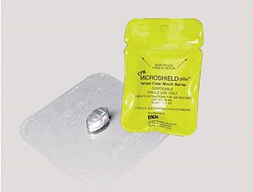 76-346 MDI MicroShield-Plus Rescue Breather In Waterproof Pouch