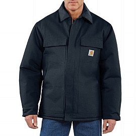 Carhartt C003DYMDTL Medium Tall Dark Navy Arctic Quilt-Lined 12 Ounce C