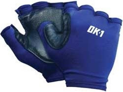 OK-1 OK-303 Spandex, Black Leather Palm. (01O-01104)