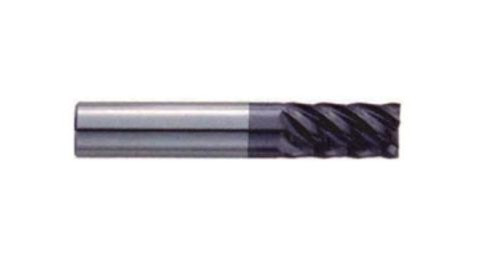 3/8" Dia Solid Carbide High Performance End Mill, AlTiN Coated, 5 Flute, 45 Deg Helix (14H-380-5374)