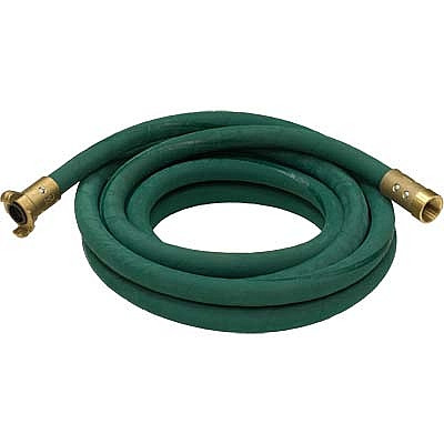 3/4" Blast Hose Assembly, Green, 25 Feet, Brass Fittings (20F-10034GRN0254BR)