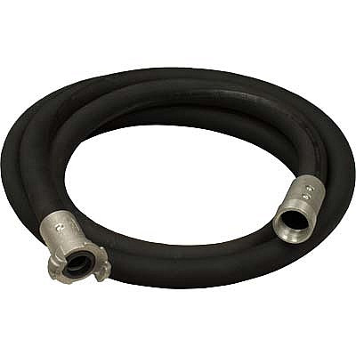 3/4" Blast Hose Assembly, Black, 25 Feet, Aluminum Fittings (20F-10034BLK0254AL)
