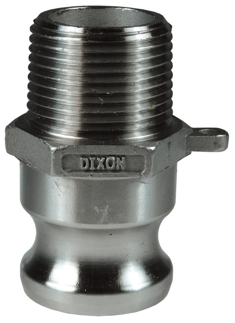 Dixon 100-F-SS 1" Stainless Male Adapter x Male
