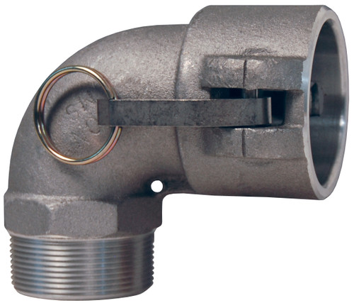 DIXON 150B-90AL Cam and Groove Elbows Type B female coupler x male NPT