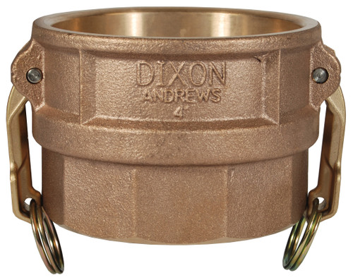 Dixon 150-D-BR 1 1/2" Brass Female Coupler x