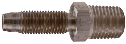 Dixon 1820604SS 303SS Reusable Male Stem 3/8" Hose ID x 1/4" Male NPT