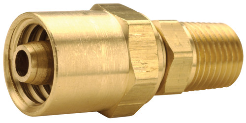 Dixon 1838158K Brass Reusable Male Fitting 1/2" ID x 15/16" OD x 1/2" MNPTF