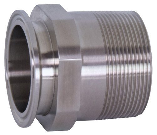 Dixon 21MP-G150375 1.5x3/8" Clmp x M NPT Adapt-304