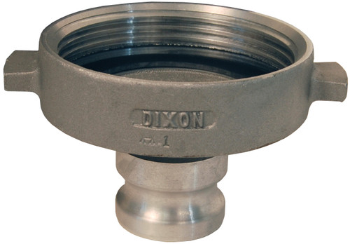 Dixon 200-TCA-AL 2" Aluminum Tank Car Adapter with