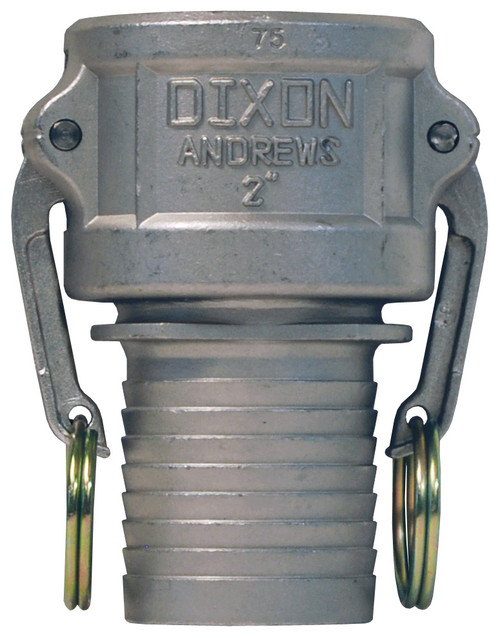 Dixon 200CNOSSS 2" Stainless Notched Female Coupler