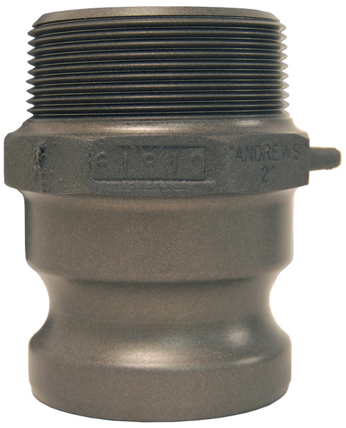 Dixon 200-F-ALH 2" Alum Hardcoat Male Adapter x