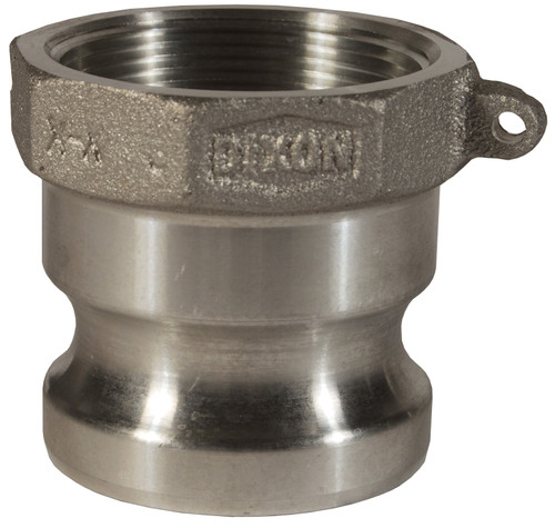 Dixon 250-A-AL 2 1/2" Alum Male Adapter x Female