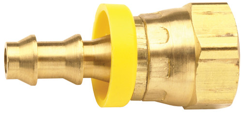 Dixon 2780608C 1/2" Brass Fem NPSM Swivel x 3/8" Push-on Hose Barb Ball Seat