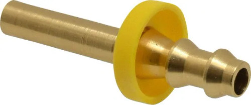 Dixon 2941010C 5/8" OD Brass Rigid Tube x 5/8" ID Push-On Hose Barb