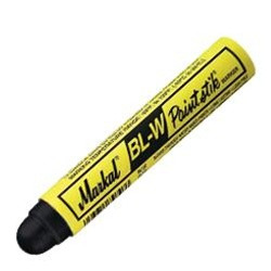 Markal 80735 Bl-W Paintstik Marker Bleeds Through Water-Based Paints Blue, Each