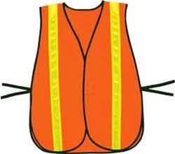 OK-1 OK-COV2 Non-ANSI Washable Polyester Hook & Loop Vest Size:M/XL (26-50")