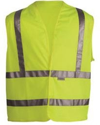 OK-1 OK-AV2LM ANSI Class II Hook & Loop Vest Size:L (38-42")