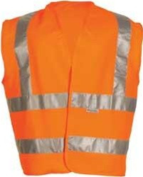 OK-1 OK-AV2O ANSI Class II Hook & Loop Vest Size:2XL (48-52")