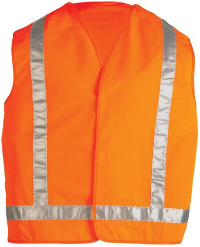 OK-1 OK-AV2OMT ANSI Class II Hook & Loop Vest Size:5XL (60" +)