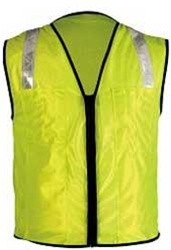 OK-1 OK-SVCMBL Zipper Surveyor Vest Size:2XL (48-52")