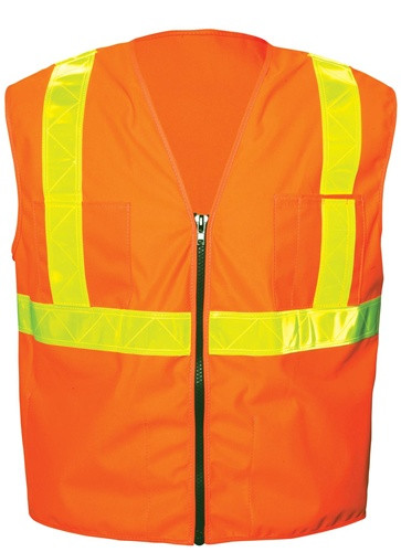 OK-1 OK-SVOL ANSI Class II Zipper Surveyor Vest Size:3XL (52-56")