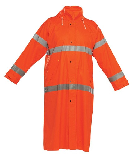 OK-1 OK-4990 ANSI Class III Long Rain Coat Size:2XL