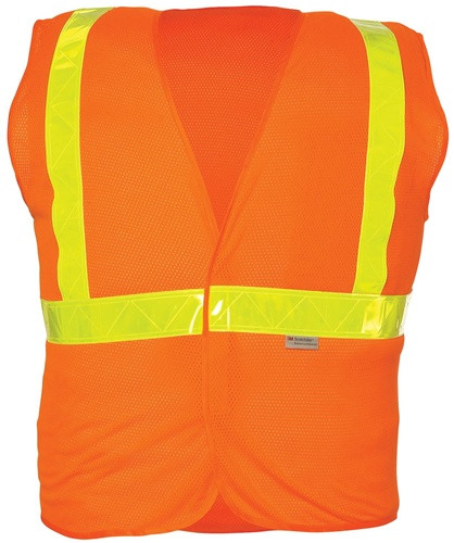 OK-1 OK-AV1OML ANSI Class II Hook & Loop Vest Size:L (38-42")