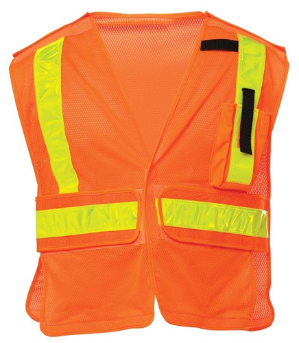 OK-1 OK-PSVOML ANSI Class 2 Public Service/Police Vest Size:4/5XL (56-72")