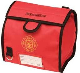 OK-1 OK-3300 Respirator Bag, Heavy web loop, "Firefighter" emblem on front of bag