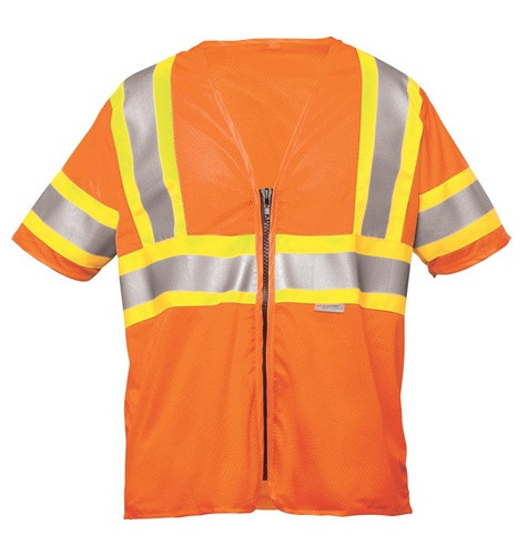 OK-1 OK-ODOT3MZ-04 ANSI Class 3 Mesh Vest Size:4XL (56-60")