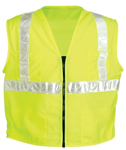 OK-1 OK-SCL ANSI Class II Zipper Surveyor Vest Size:L (38-42")