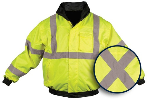 OK-1 OK-4411 ANSI Class III/CSA 4 4 in 1 Bomber Jacket Size:XL