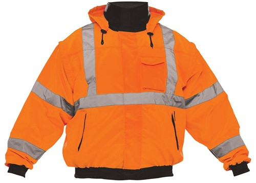 OK-1 OK-4400 ANSI Class III 4 in 1 Bomber Jacket Size:XL