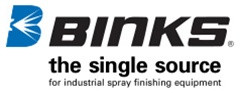 Binks 71-1105 25' x 1/4" Air Hose Assembly