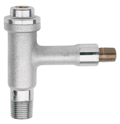 Haws SP509 chrome-plated brass in-line mesh water strainer