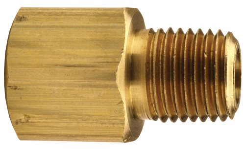 Dixon 3751212C 3/4" Male NPTF x 3/4" Fem NPTF Brass Threaded Adapter