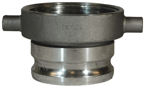 Dixon 400-TCA-AL 4" Aluminum Tank Car Adapter with