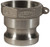 Dixon 500-A-AL 5" Alum Male Adapter x Female NPT