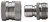 Dixon 500QCKSS 303SS Garden Hose Quick Coupler Kit
