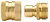 Dixon 500QCKV Garden Hose Quick Coupler Valved Kit Brass