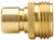 Dixon 500QCM 3/4" GH Quick Connect Male Plug Brass (Male Plug x Male GHT)