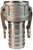Dixon 500-C-SS 5" Stainless Female Coupler x Hose
