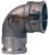 DIXON 600DA-90AL Cam and Groove x Cam and Groove Elbows 90 Deg Elbows male adapter x female coupler