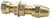 Dixon 62NABH4 1/4" Tube x 7/16-24 Brass Straight