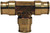 DIXON 644 Push-In Union Tees,Forged Brass
