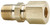 Dixon 68C-0604 3/8" x 1/4" Brass Male Connector
