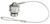 Dixon 8VDP-A 1" H-STYLE DUST PLUG, ALUMINUM Body Material: ALUMINUM Body Size: 1"