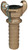 Dixon ABH 3/8" Brass Air King Hose End